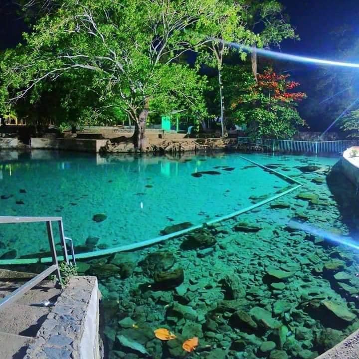 manantial de noche